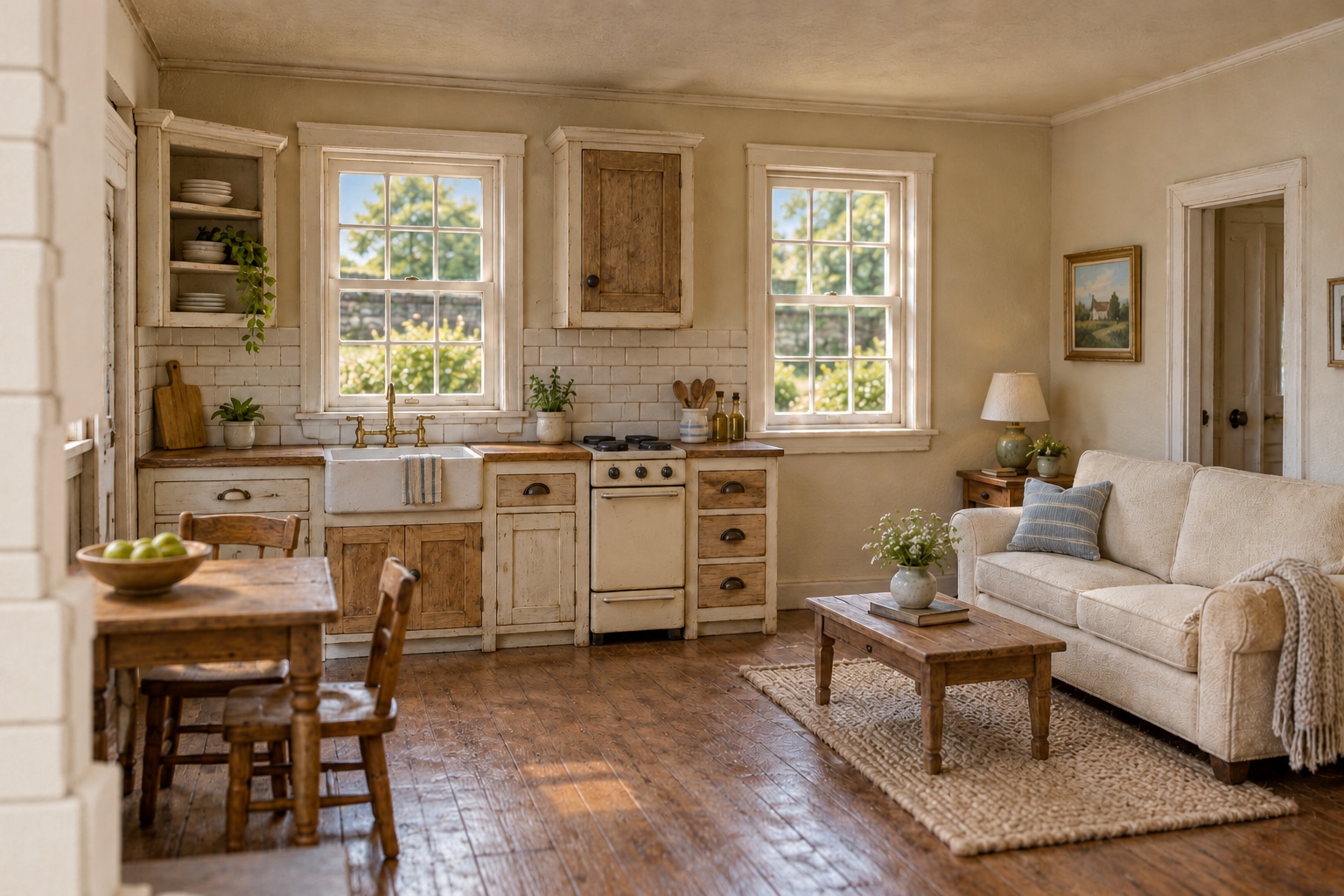 Cedar Ridge kitchen captured during a buyer walkthrough